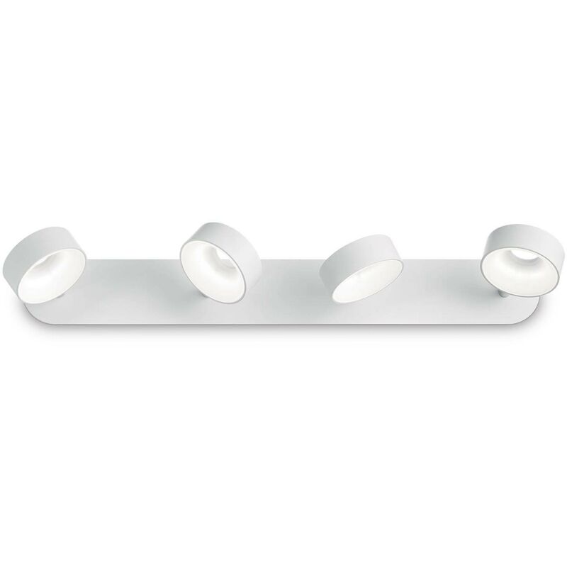 Ideal Lux Oby - LED 4 Light Ceiling Light White