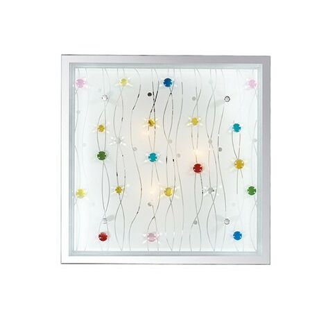 Ideal Lux Ocean - 3 Light Indoor Large Flush Light Mehrfarbig, E27
