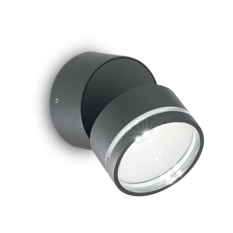 

OMEGA - Aplique Exterior LED Integrado 6 Luces Antracita 3000K IP54 - Ideal Lux