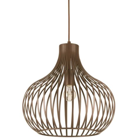 Ideal Lux Onion - Plafonnier à 1 Lumière Marron