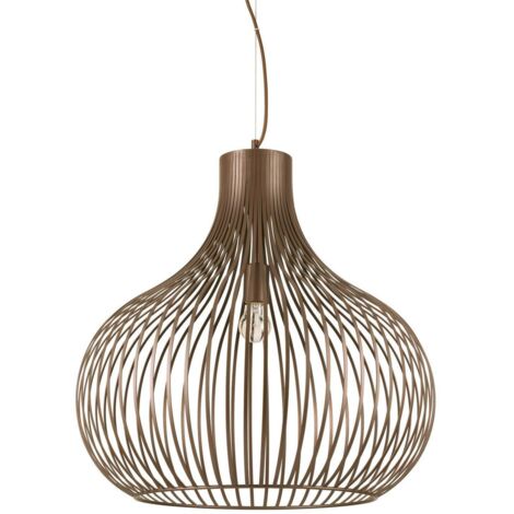 Ideal Lux Onion - Plafonnier à 1 Lumière Marron