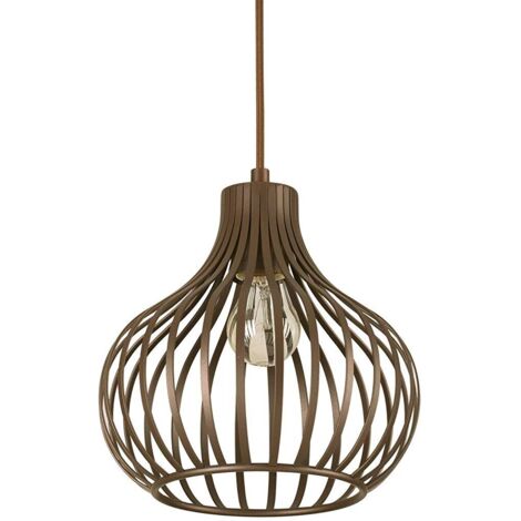 Ideal Lux Onion - Plafonnier à 1 Lumière Marron