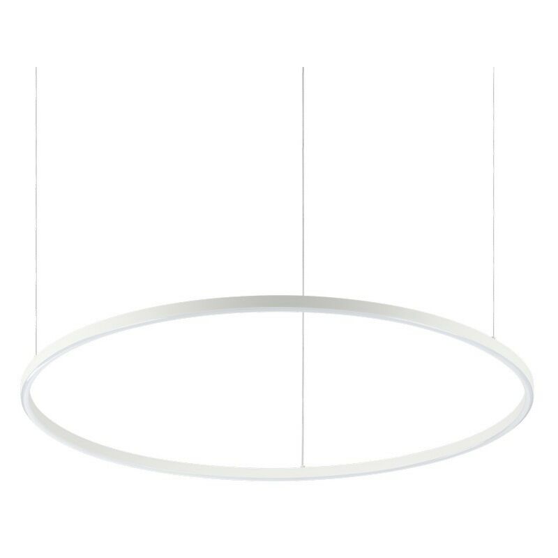 Ideal Lux ORACLE - Integrated LED Circle Ceiling Pendant Lamp 1 Light White 3000K