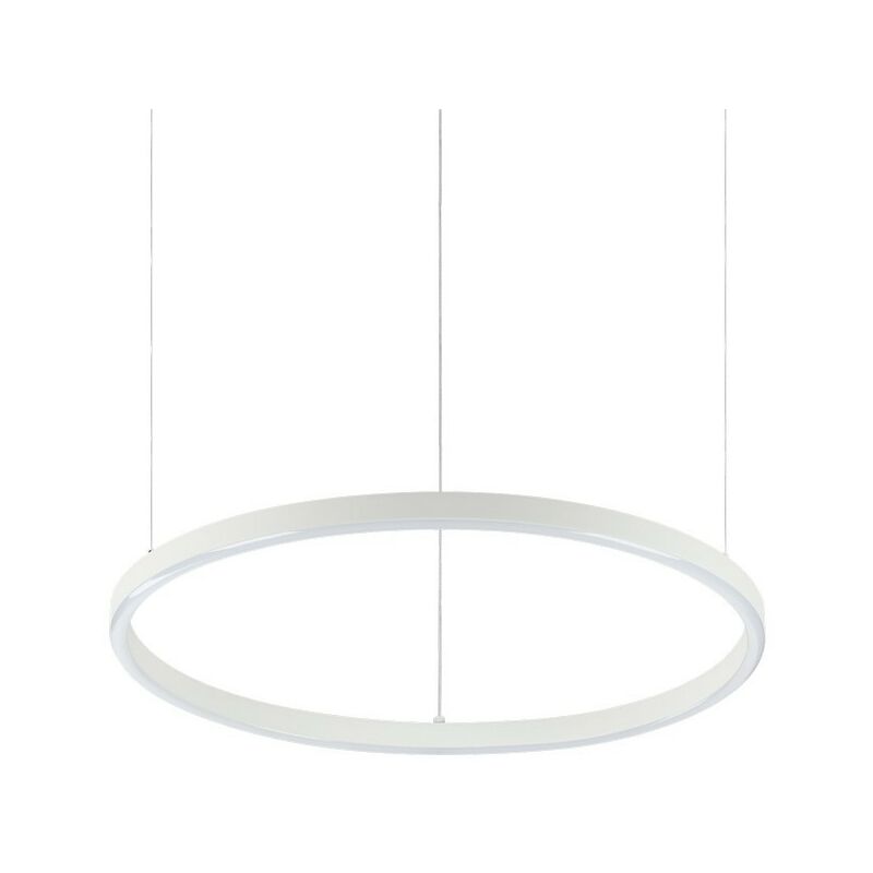 Ideal Lux - oracle - Integrated led Circle Ceiling Pendant Lamp 1 Light White 3000K