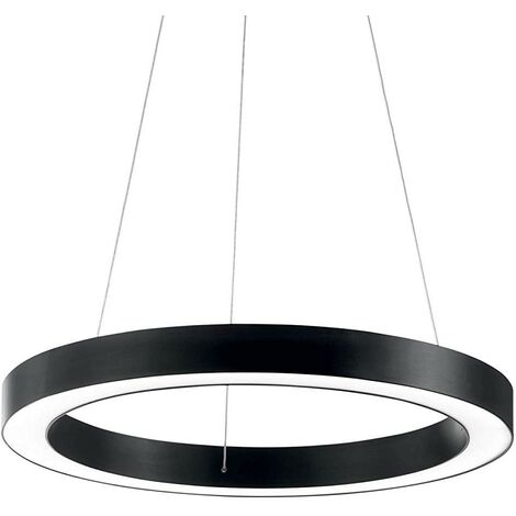 Ideal Lux Oracle - Integrierte LED große Decke Anhänger schwarz 3000K