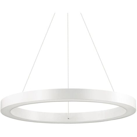 Ideal Lux Oracle - Integrierter LED Medium Deckenanhänger Weiß 3000K