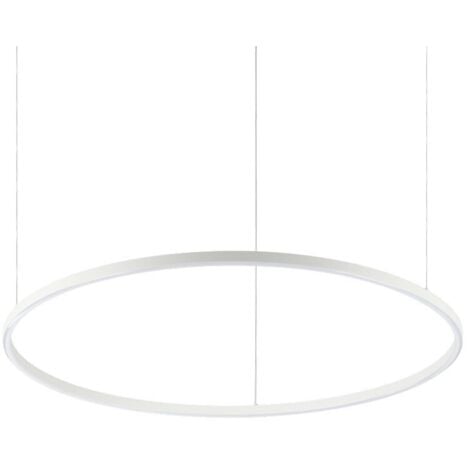 Ideal Lux ORACLE - Lámpara colgante de techo circular LED integrada 1 luz blanca 3000K
