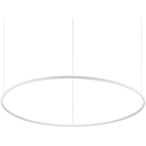 Ideal Lux ORACLE Ring Plafonnier Led Intégré Blanc 150cm 4000K
