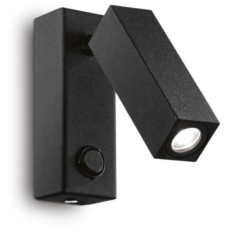 Ideal Lux Page - LED 1 Licht Leselampen Schwarz