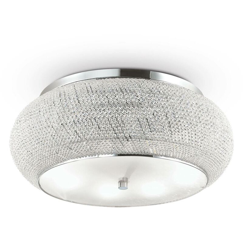 Ideal Lux - Pasha' - 14 Light Ceiling Light Chrome