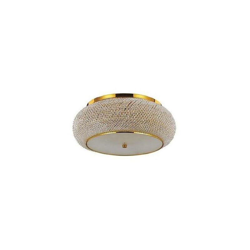 Ideal Lux Lighting - Ideal Lux Pasha' - 14 Light Ceiling Light Gold