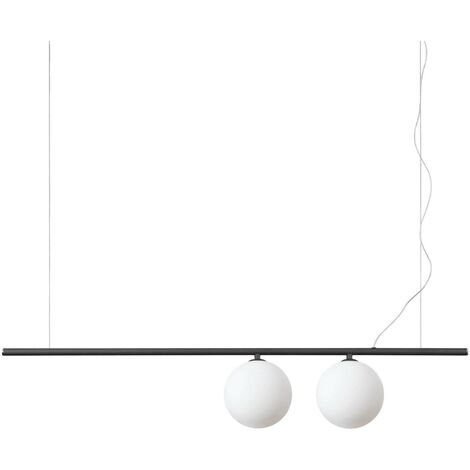 Ideal Lux PERLINE 2 Light Bar Pendel-Deckenleuchte Schwarz