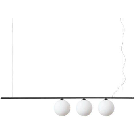 Ideal Lux PERLINE 3 Light Bar Pendel-Deckenleuchte Schwarz