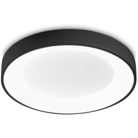 Ideal Lux PLANET Integriertes LED-Halbbündiges Licht Schwarz 2000Lm 3000K