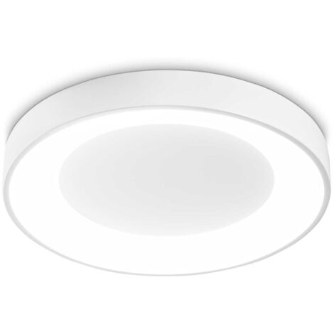 Ideal Lux PLANET Semi-plafonnier LED intégré blanc 2000Lm 3000K