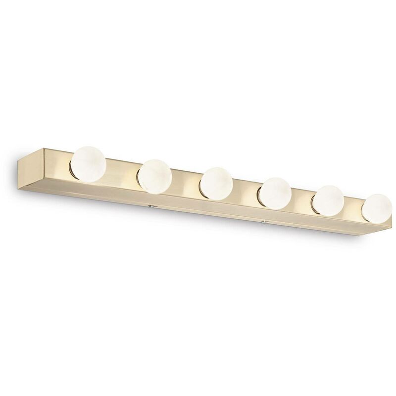 Prive - 6 Light Wall Light Brass - Ideal Lux