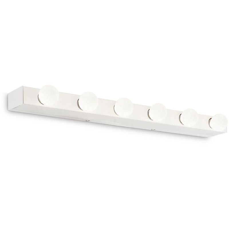 Prive - 6 Light Wall Light White - Ideal Lux