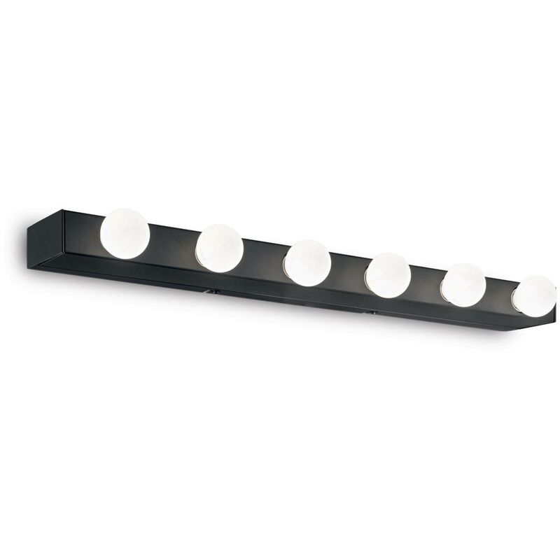 Prive - 6 Light Wall Light Black - Ideal Lux