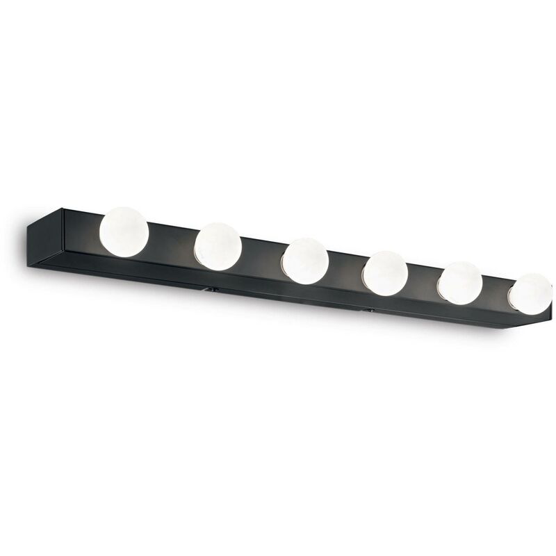 Ideal Lux Lighting - Ideal Lux Prive - 6 Light Wall Light Black