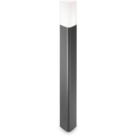 Ideal Lux Pulsar - Borne d'extérieur 1 lumière anthracite IP44, E27