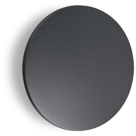 Ideal Lux PUNTO Applique Murale Extérieure LED Intégrée Gris Anthracite 1850Lm 3000K IP54