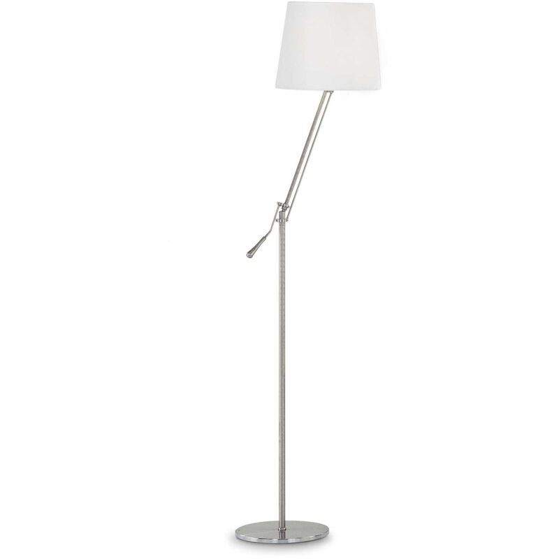REGOL nickel floor lamp 1 bulb