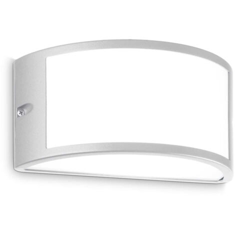 Ideal Lux REX-1 Applique Murale Extérieure Grise IP44