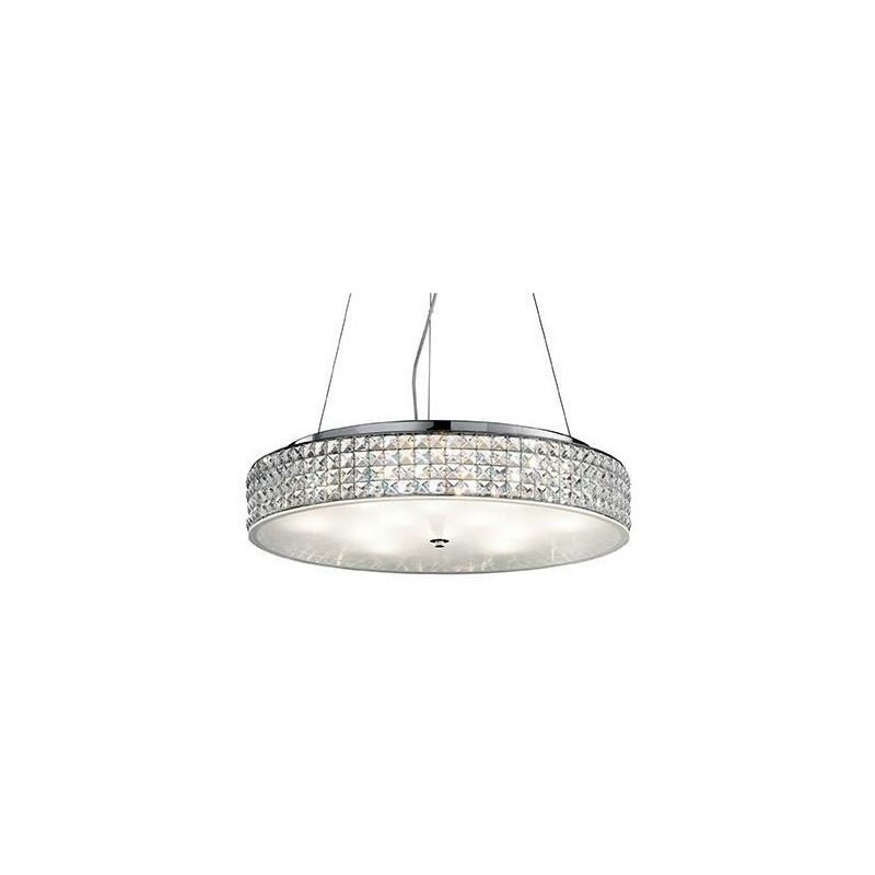 Ideal Lux Lighting - Ideal Lux Roma - 12 Light Large Ceiling Pendant Chrome, G9