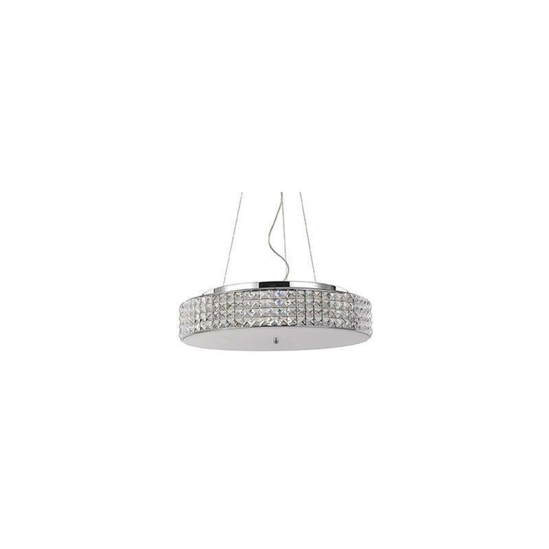 Ideal Lux Lighting - Ideal Lux Roma - 9 Light Small Ceiling Pendant Chrome, G9