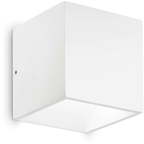 Ideal Lux Rubik - LED Outdoor Up Down Wandleuchte Weiß IP44