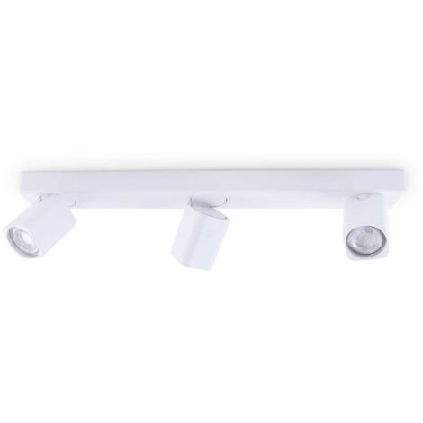 Ideal Lux RUDY Spot de Plafond à 3 Lumières Bar Blanc