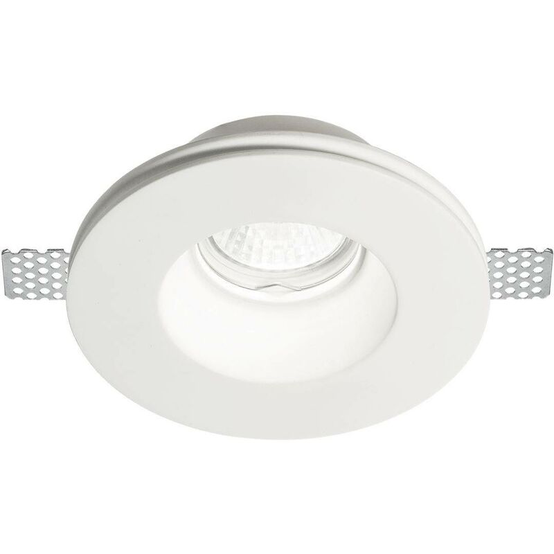 Ideal Lux Lighting - Ideal Lux Samba - 1 Light Large Recessed Spotlight White