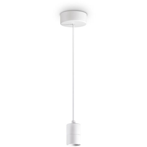 Ideal Lux SET UP Plafonnier Slim Suspension Blanc