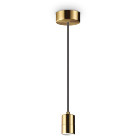 Ideal Lux SET UP Plafonnier Slim Suspension Laiton