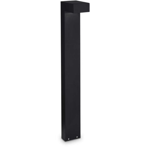 Ideal Lux Sirio - Borne haute d'extérieur à 2 ampoules noire IP44, G9