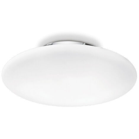 Ideal Lux Smarties Bianco - 2 Light Indoor Medium Flush Light Weiß, E27