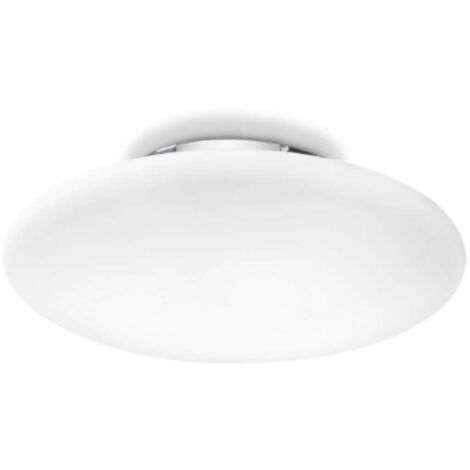 Ideal Lux Smarties Bianco - 4 Light Indoor Large Flush Light Weiß, E27