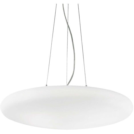 Ideal Lux Smarties Bianco - 5 Licht große Decke Anhänger weiß, E27