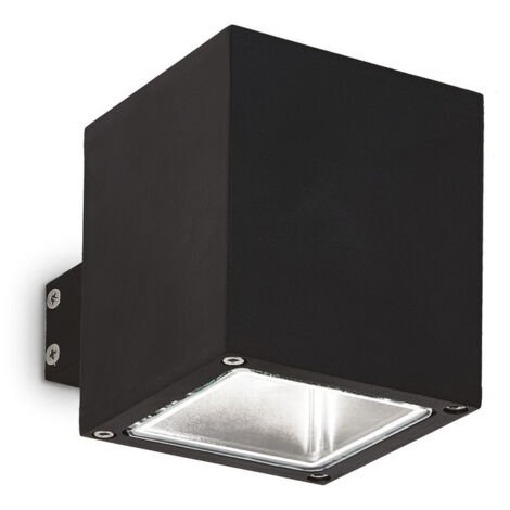 Ideal Lux Snif  - Applique Murale Extérieure Up Down 1 Lumière Noire, Putty IP44, G9