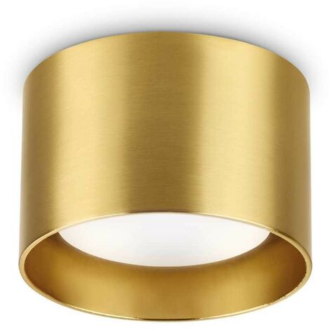 Ideal Lux SPIKE Downlight rond monté en surface en laiton
