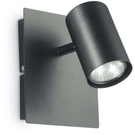 Ideal Lux Spot - Applique à 1 lumière noire