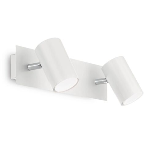 Ideal Lux Spot - Applique murale à 2 lumières, blanc