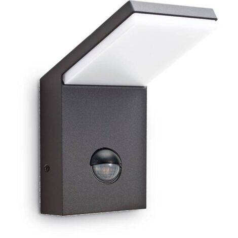 Ideal Lux Style - LED 1 Licht Außenwandleuchte Anthrazit IP54