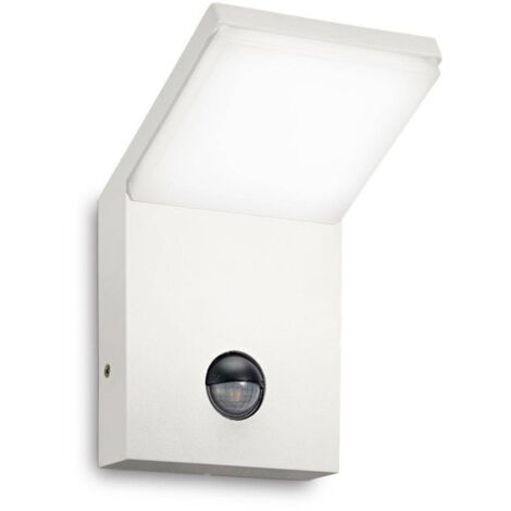 Ideal Lux Style - LED 1 Licht Außenwandleuchte Weiß IP54