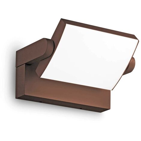Ideal Lux SWIPE LED-Außenwandleuchte Kaffee, 3000K, IP54