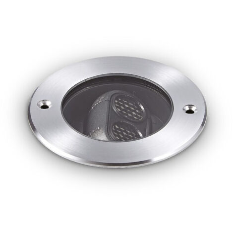 Ideal Lux TAURUS Spot Encastrable au Sol Extérieur 10W Acier IP67 3000K