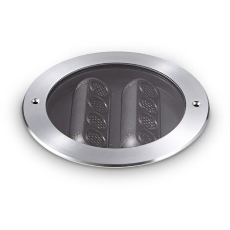 Ideal Lux TAURUS Spot Encastrable au Sol Extérieur 18W Acier IP67 3000K