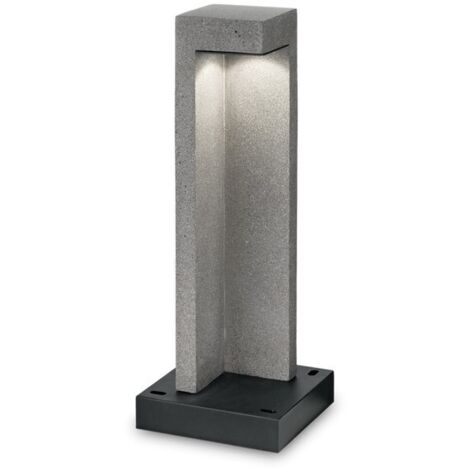 Ideal Lux TITANO - Integrierte LED-Außenpollerlampe 1 Light Granite 3000K IP55