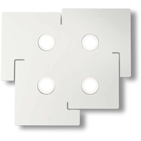 Ideal Lux Totem - 4 Licht Deckenleuchte Weiß