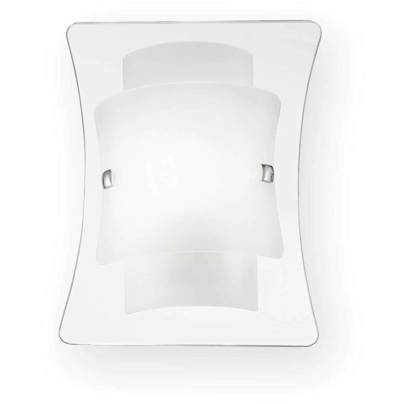 Ideal Lux - Triplo - 1 Light Indoor Small Wall Light Glass, E27